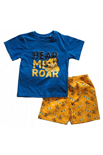 LİON KİNGS Καλοκαιρινές πυτζάμες με κοντά μανίκια, βαμβακερές, Ο Βασιλιάς των...