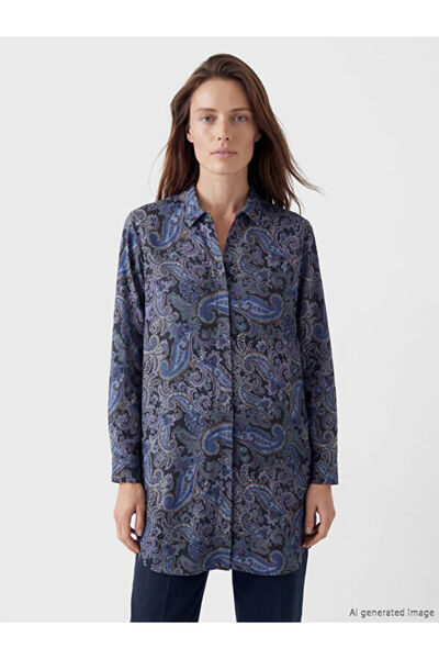 LC Waikiki Embroidered Women's Shirt Tunic from Uzg Store for Style Enthusiasts