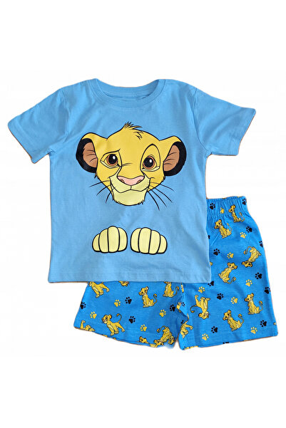 LİON KİNGS Καλοκαιρινές πυτζάμες με κοντά μανίκια, βαμβακερές, Ο Βασιλιάς των...
