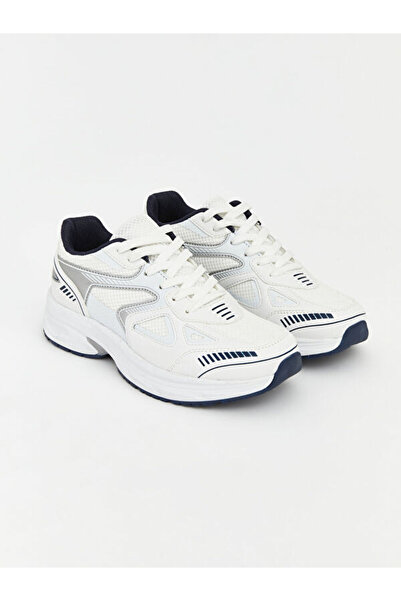 LC Waikiki Sparkly Choices Lace-Up Women's Sneakers from Shining Store