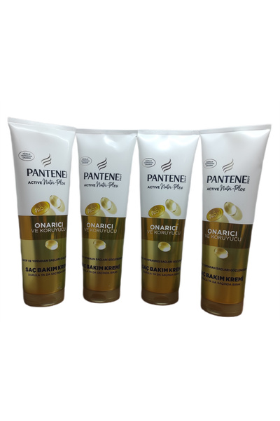 Pantene كريم إصلاح وحماية للشعر 275 مل × 4 قطع