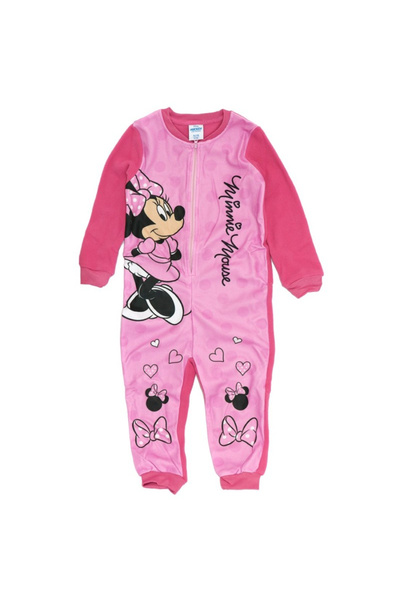 Minnie Mouse Overall-style pajamas,
