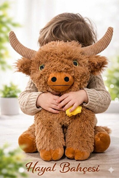 HAYALBAHÇESİ Boğa Peluş Oyuncak 50 cm