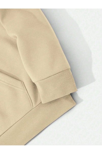 shams style سويت شيرت بغطاء رأس من القماش السميك جومبال (للجنسين)