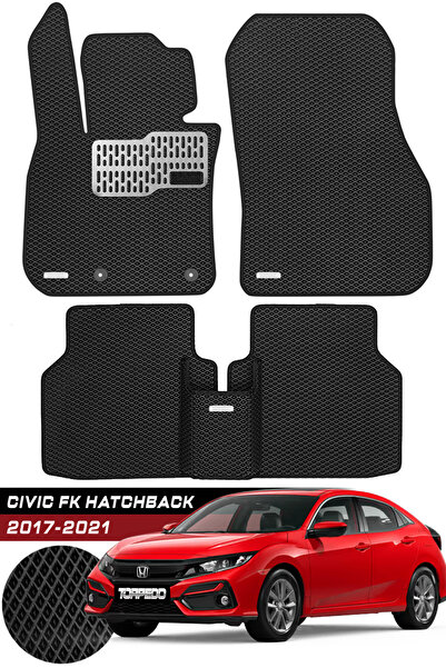 TORPEDO Honda Civic FK Hatchback 2017-2021 Arası Uyumlu Hücreli Premium Eva P...