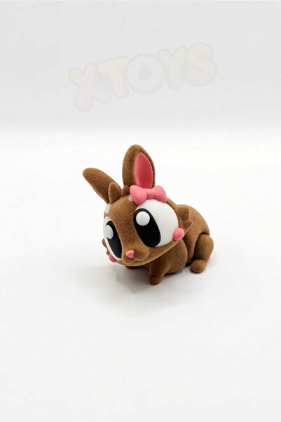 Xtoys Sevimli Tavşan Hediyelik Hareketli Koleksiyonluk Komik Oyuncak | Bunnie