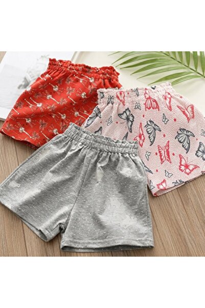 Lerix mod lerixmod χτενισμένο βαμβακερό δίκλωνο άνετο ελαστικό σετ 3 σορτς