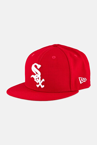 NEW ERA x MLB Men Chicago White Sox Fitted Cap, Red