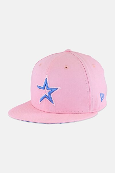 NEW ERA x MLB Men Houston Astros Fitted Cap, Pink