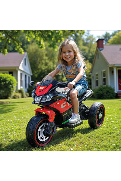 Dolu CYCLE Akülü Motor 12 VOLT 3 Teker