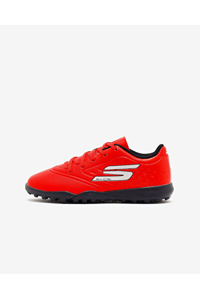 SKECHERS JR YOUTH TF Büyük Erkek Çocuk Kırmızı Krampon 252061L RDBK