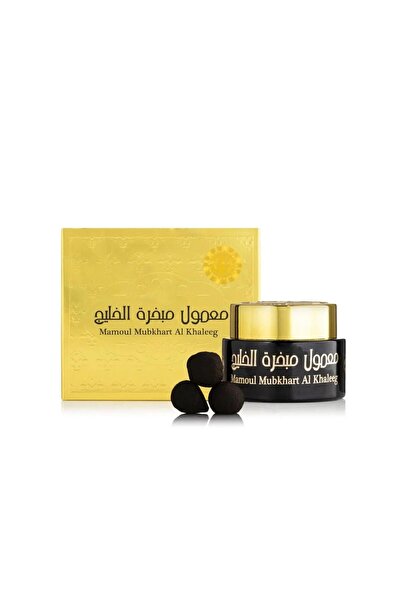 MUBKHARAT ALKHALEEG معمول مبخرة الخليج 40 جرام اسود اللون .