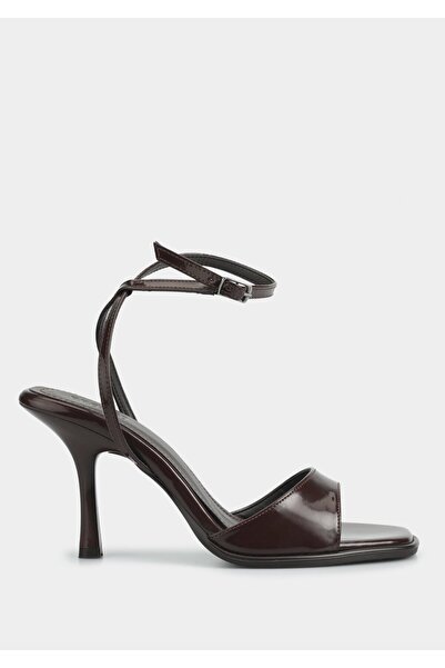 Provoq Sandale cu toc pentru femei maro