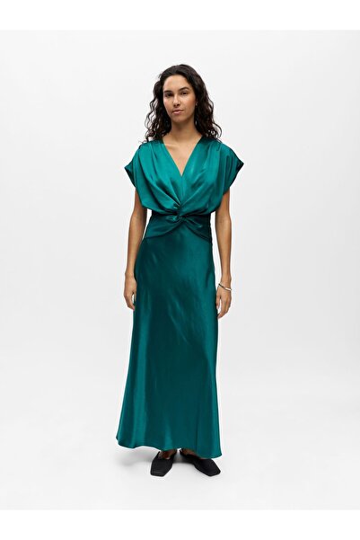 Object Maxikleid Satin