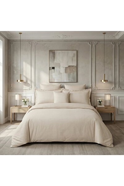 ShinyFlower Hotel Duvet Cover Set, Single Size 4PCS Bedding Set with Bed Shee...