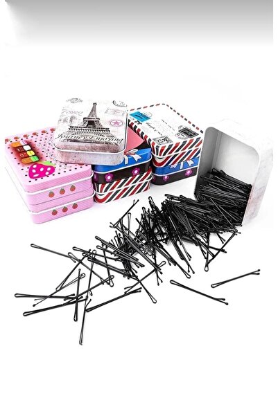 MY VİNTAGE Κλιπ μαλλιών με μαύρη συρμάτινη πόρπη 100 τεμαχίων