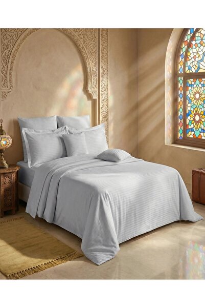 ShinyFlower Hotel Duvet Cover Set, Queen Size 6PCS Bedding Set with Bed Sheet...