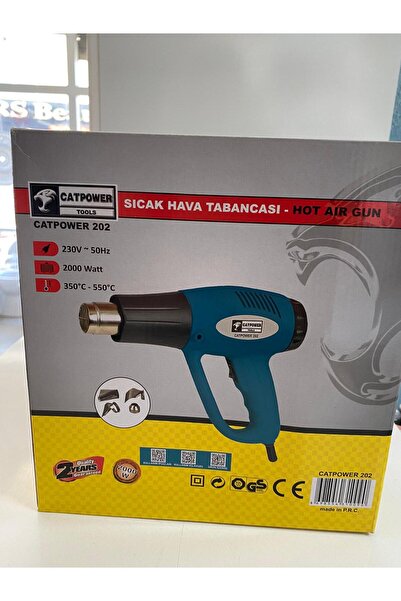 CATPOWER EL ALETLERİ ISI TABANCASI 550 DERECE