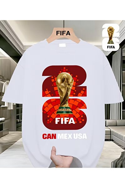 NOURAM Football Canada-themed Brightly Patterned T-shirt, a Versatile and Tre...