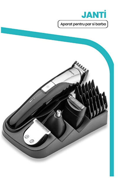 GOLDMASTER Aparat de tuns GM-7141, Lame otel, Incarcare rapida, Lithium-Ion 6...