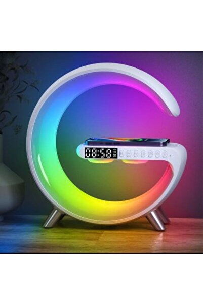 SimpluAcasa Smart LED RGB Lamp with 15W Wireless Charging, Bluetooth Speakers...