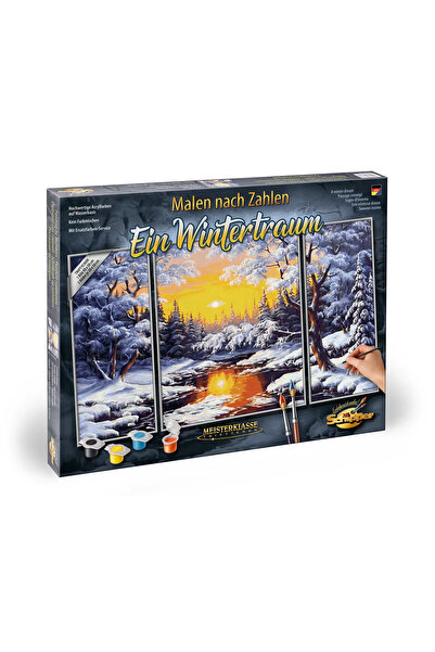 Simba ΚΙΤ ΖΩΓΡΑΦΙΚΗΣ ΜΕ ΑΡΙΘΜΟΥΣ SCHIPPER IARNA, 3 ΠΙΝΑΚΕΣ