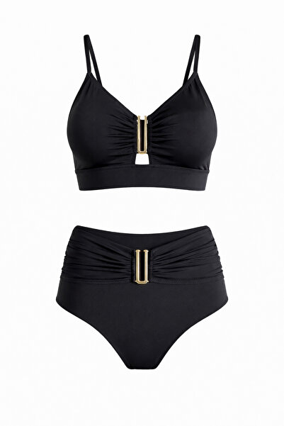 SAILOR moda Σετ μπικίνι με αξεσουάρ U στην ψηλή μέση