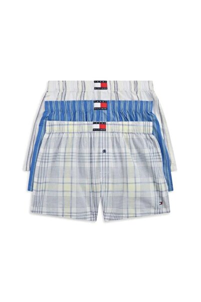 Tommy Hilfiger Erkek 3P WOVEN BOXER PRINT UM0UM03898-TH0VU