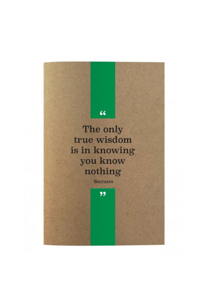 DEFFTER Quotes From Thinkers Serisi Defter A5 Noktalı Socrates 64840-5