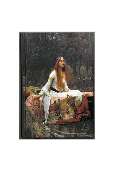 DEFFTER Art Of Word Lady Shalott J. William Waterhouse Çizgili Defter