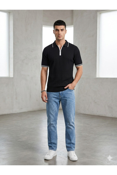 BTK Men's polo collar t-shirt