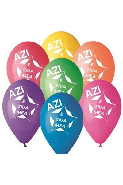 Shop Carnaval Baloane din latex Astăzi este ziua mea, Set de 50 de baloane, M...