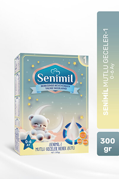 SENİMİL Senimil-1 Mutlu Geceler Bebek Sütü 300 Gr (0-6 ay)