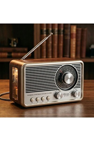 Primo Plus راديو محمول KTF - 2019 مع بطارية قابلة لإعادة الشحن و مصباح إضاءة ...