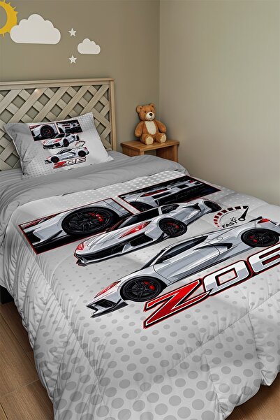 EVPANYA Πάπλωμα και μαξιλαροθήκη με σχέδιο "Riding on the Border" για ένα άτομο