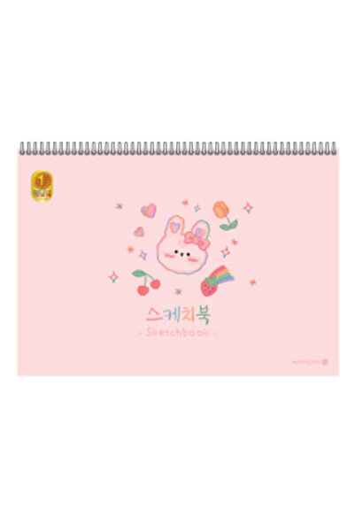 Morning Glory 1500 Sketch Book 24,7x34,6 cm Pembe Tavşan 15001-89684