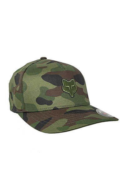FOX Racing Καπέλο FOX HEAD FLEXFIT Πράσινο Καμουφλάζ L/XL
