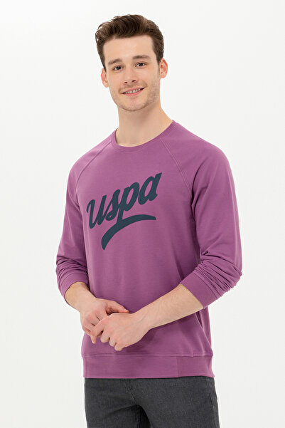 U.S. Polo Assn. Men's Violet Sweatshirt 50256355-Vr037