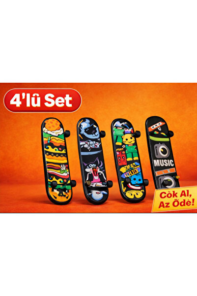 BASEL MAİSON Mini Parmak Kaykay – Eğlenceli Fingerboard Deneyimi