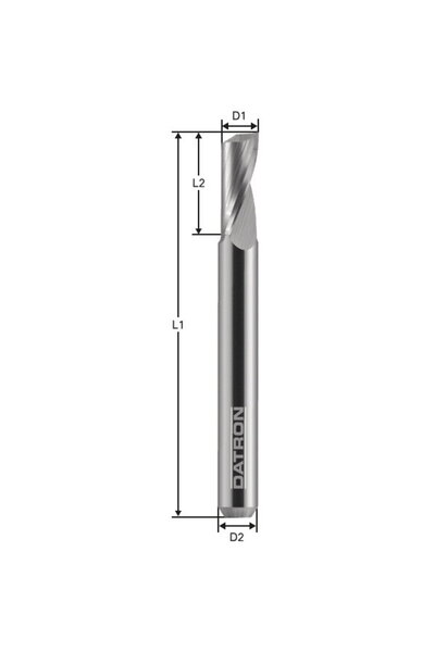 Datron Freza cu 1 canelura, 0068030Y, 3.0x3.0mm