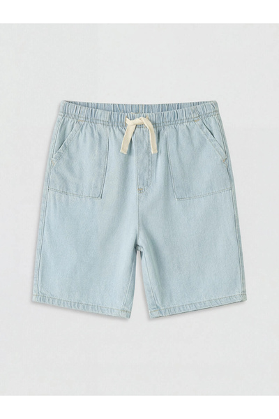 LC Waikiki LCW Kids Indigo Erkek Çocuk Jean Şort