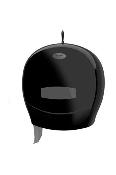 LİMPİO Dispenser hartie Jumbo DP 1000 JB, Inchidere cu cheie, Negru