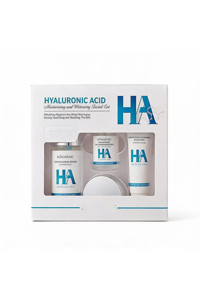 Kormesic Σετ Περιποίησης Προσώπου με Υαλουρονικό Οξύ 4 τεμαχίων