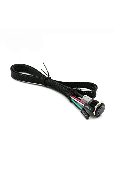 OEM Buton de start PC 22mm, 5V, rosu