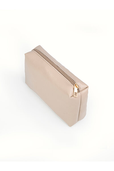 Mojeva Τσάντα μακιγιάζ από συνθετικό δέρμα Aura Mink με φερμουάρ |   Οργανωτή...