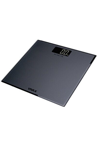 VIVAX Cantar pentru baie PS-157BM, 180 Kg, Sticla Neagra