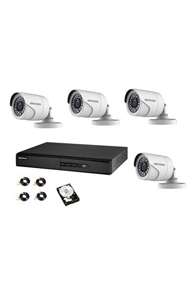 Hikvision مجموعة كاميرات مراقبة هيكفيجن عالية الجودة بدقة 2 ميجا بكسل مجموعة ...