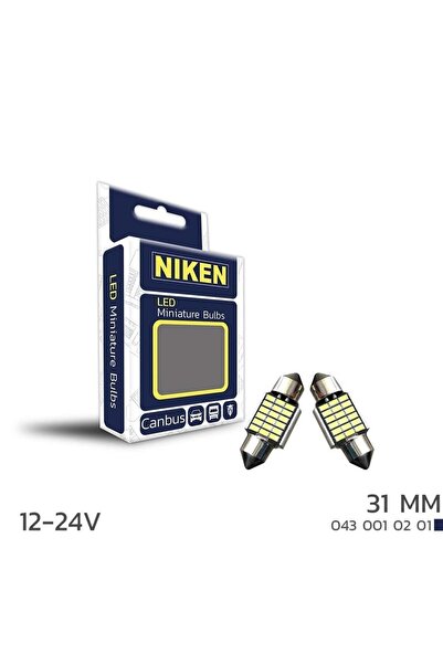 Niken Sofit Led Ampul Canbus Led 31 mm 12 - 24V