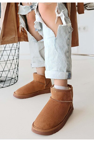 FLYNT Elsa Tan Suede Boots