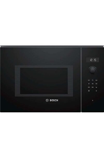 Bosch Built-in microwave oven BFL554MB0, 25L, 900W, black glass